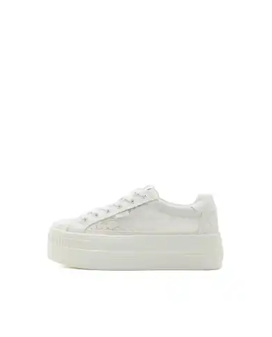 BUFFALO SNEAKERS PAIRED BLOOM BIANCO