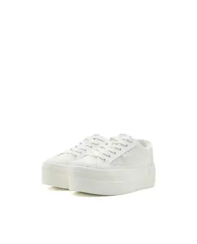 BUFFALO SNEAKERS PAIRED BLOOM BIANCO