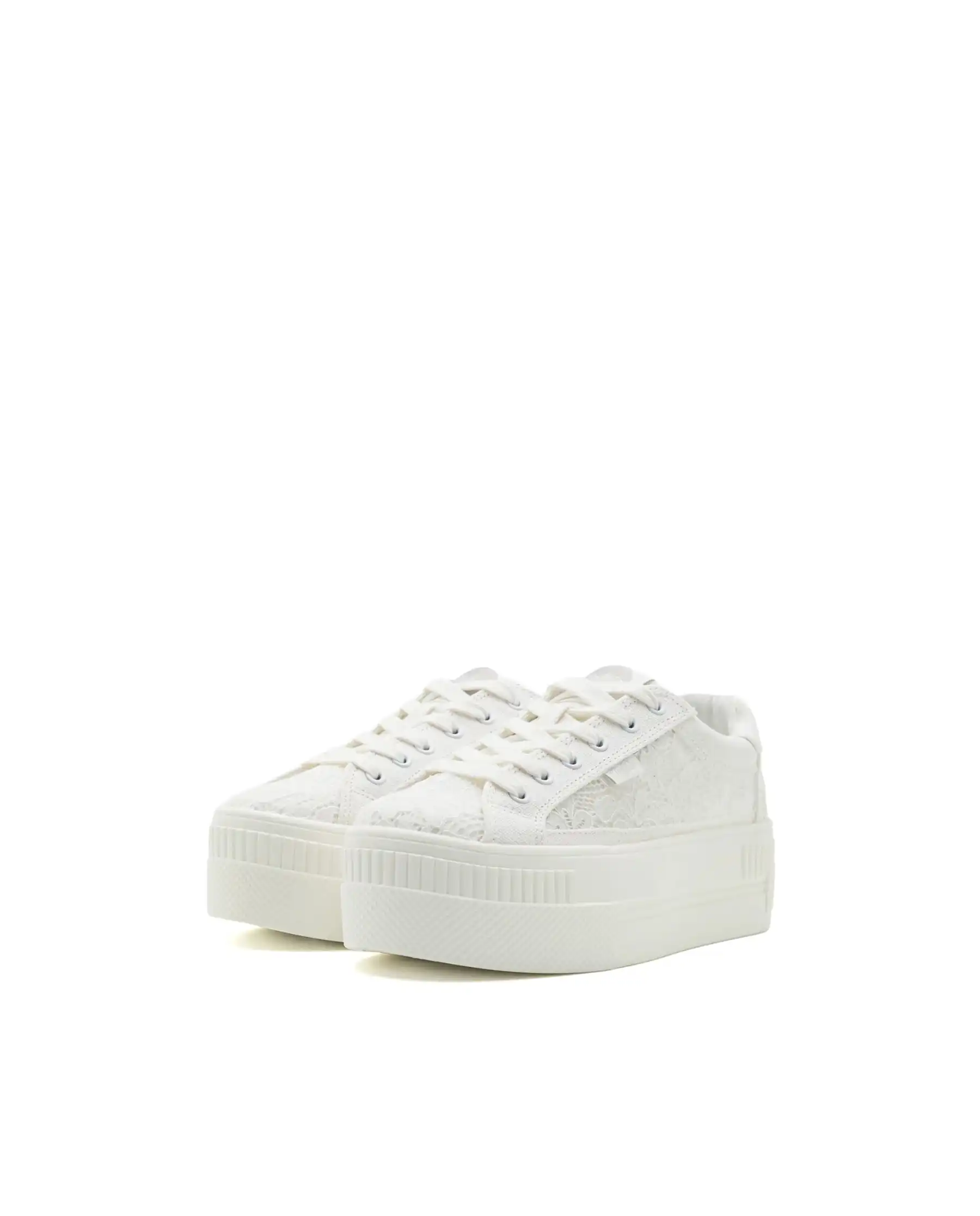 BUFFALO SNEAKERS PAIRED BLOOM BIANCO