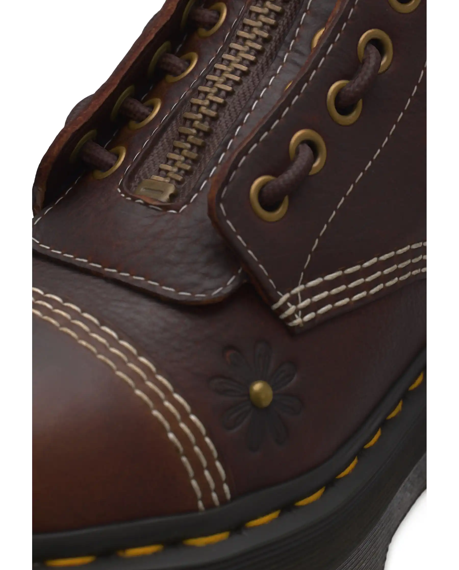 DR. MARTENS ANFIBI SINCLAIR FLOWER TESTA DI MORO