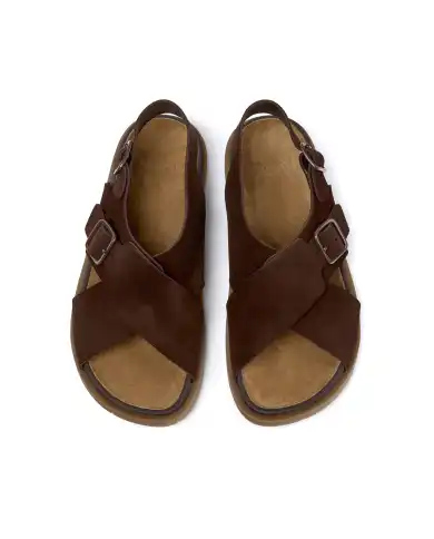 CAMPER SANDALI LLUC MARRONE