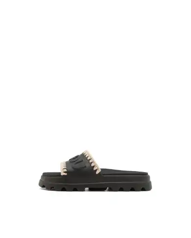 MOU CIABATTINE ONE PIECE SLIDE NERO