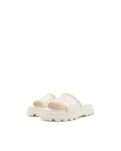 MOU CIABATTINE ONE PIECE SLIDE BIANCO