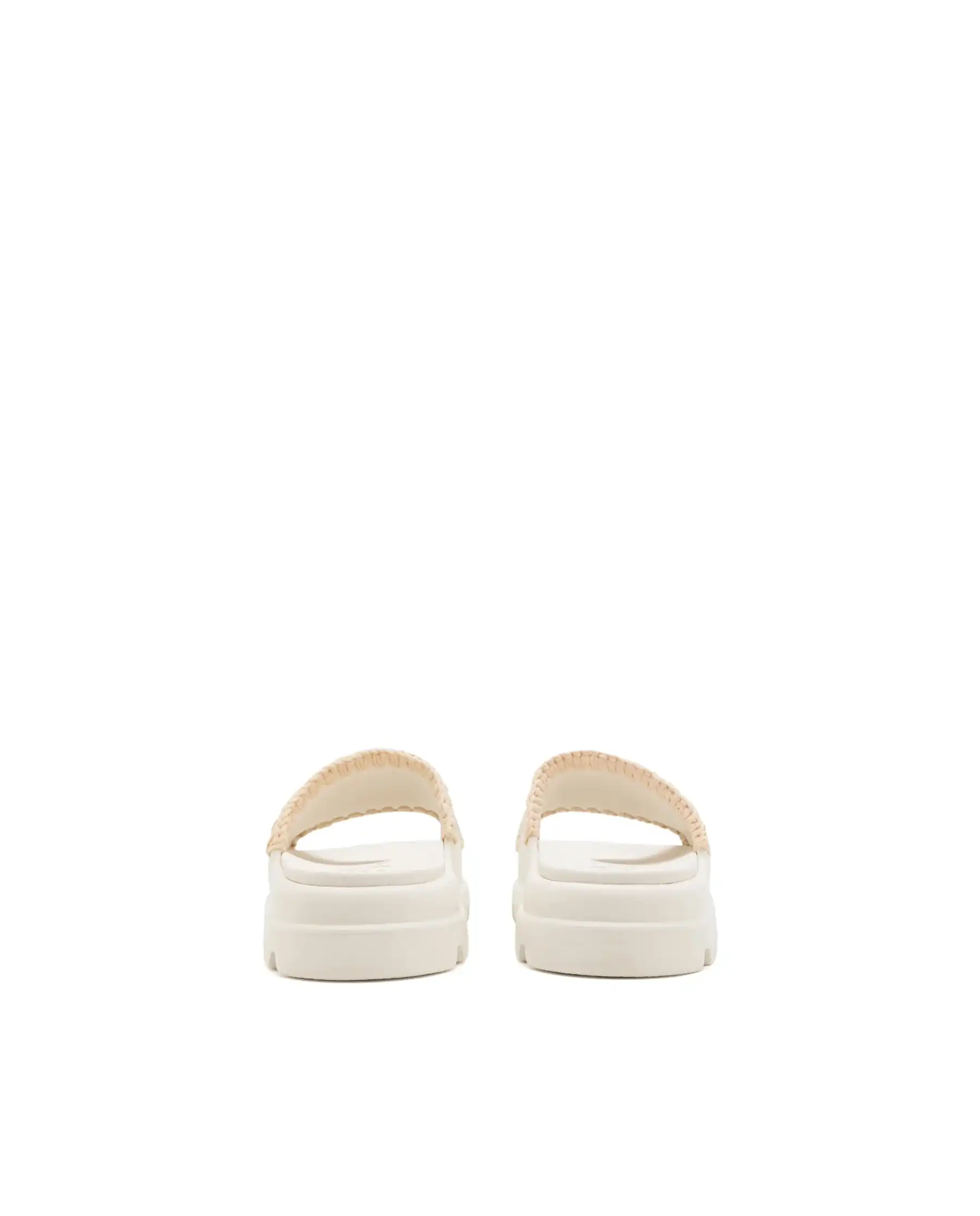 MOU CIABATTINE ONE PIECE SLIDE BIANCO