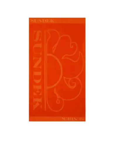 SUNDEK TELO MARE LOGO ARANCIONE