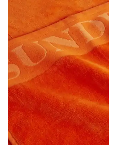 SUNDEK TELO MARE LOGO ARANCIONE