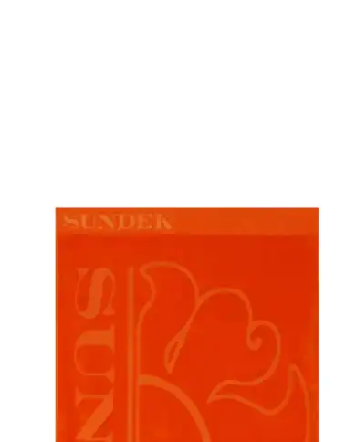 SUNDEK TELO MARE LOGO ARANCIONE
