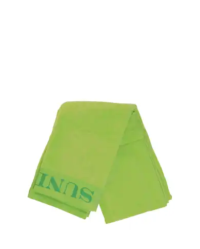 SUNDEK TELO MARE LOGO VERDE FLUO