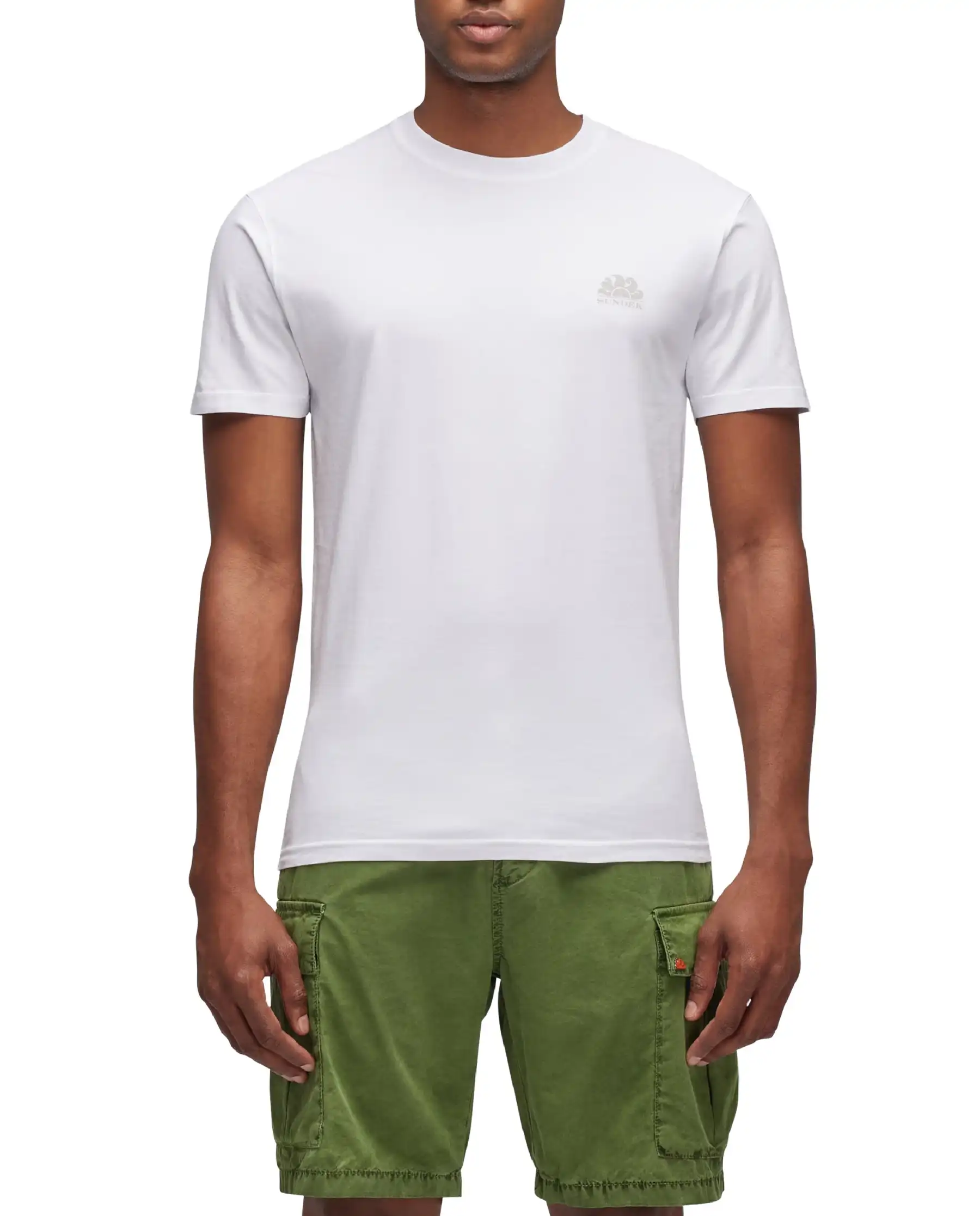 SUNDEK T-SHIRT BIANCO