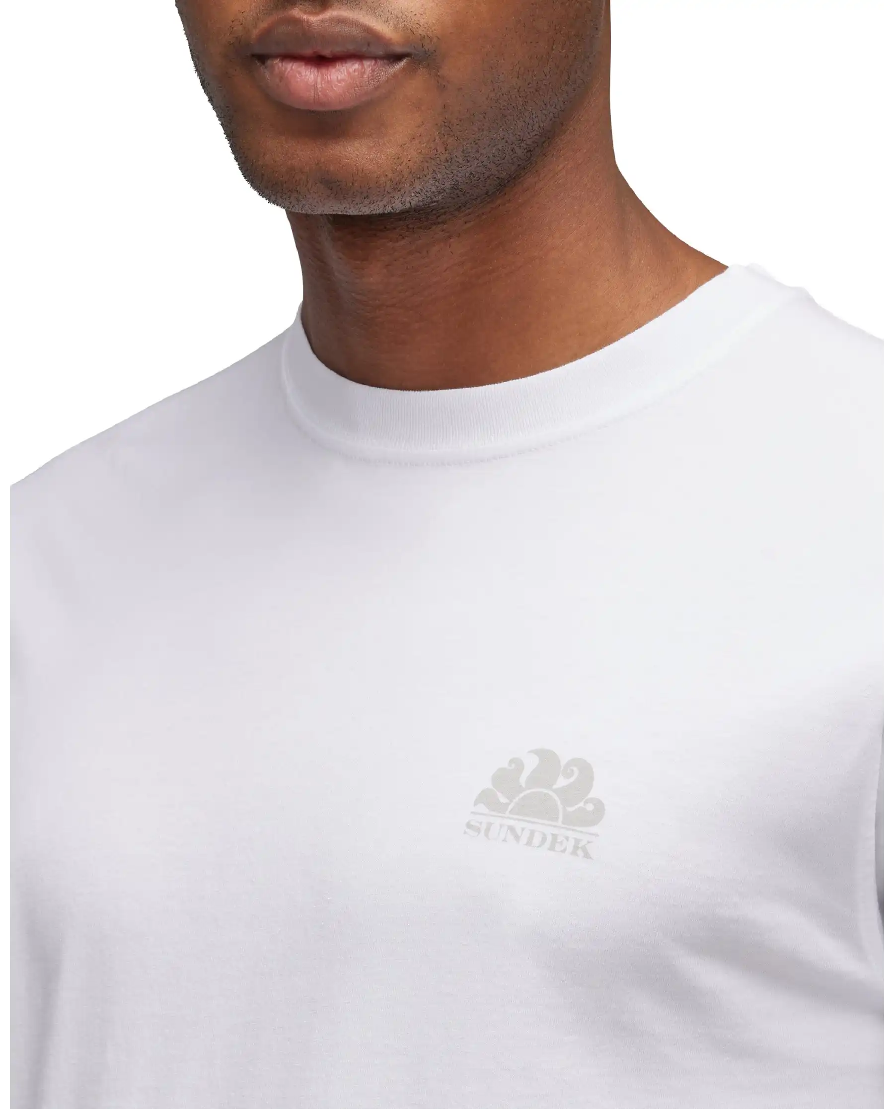 SUNDEK T-SHIRT BIANCO