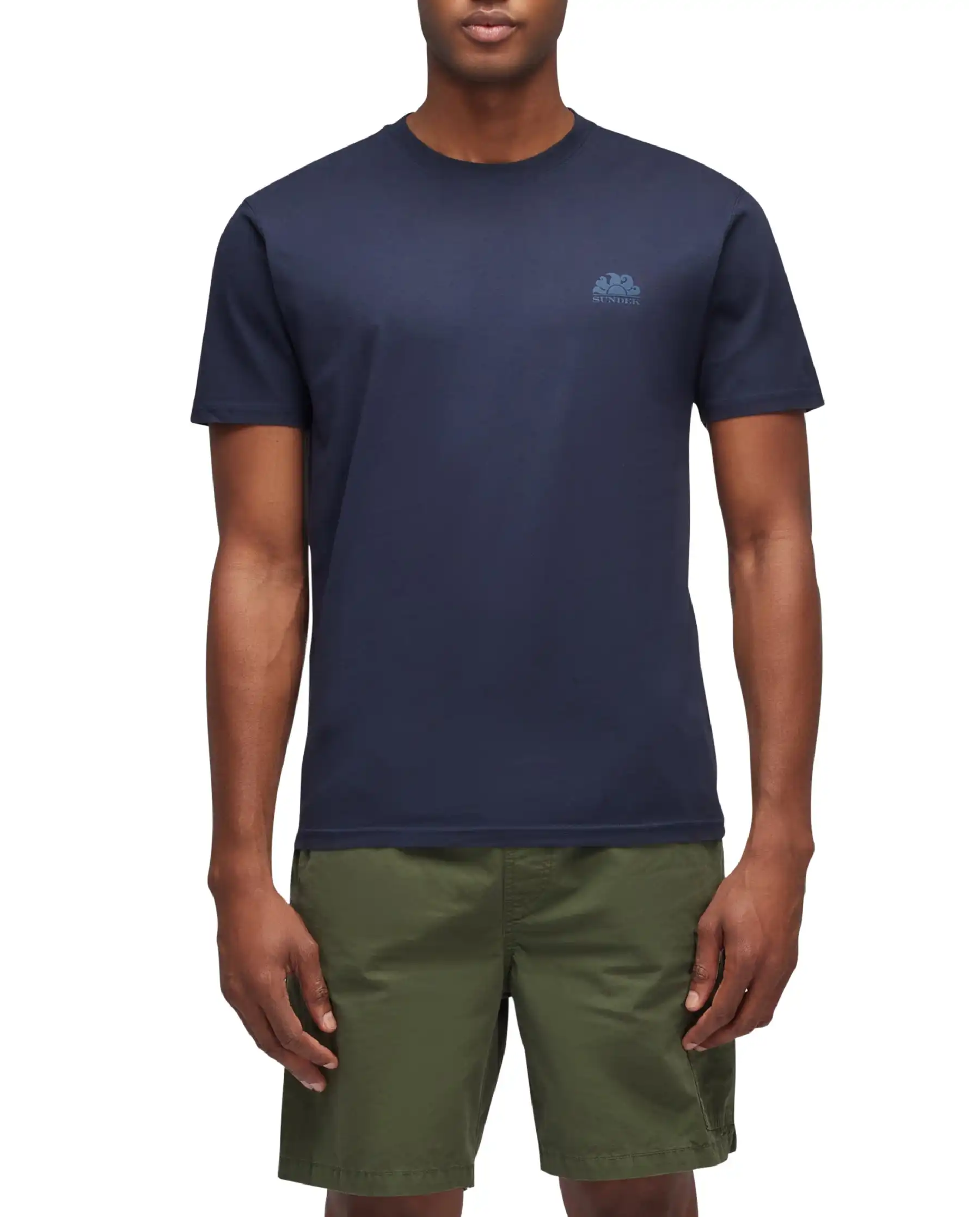 SUNDEK T-SHIRT BLU