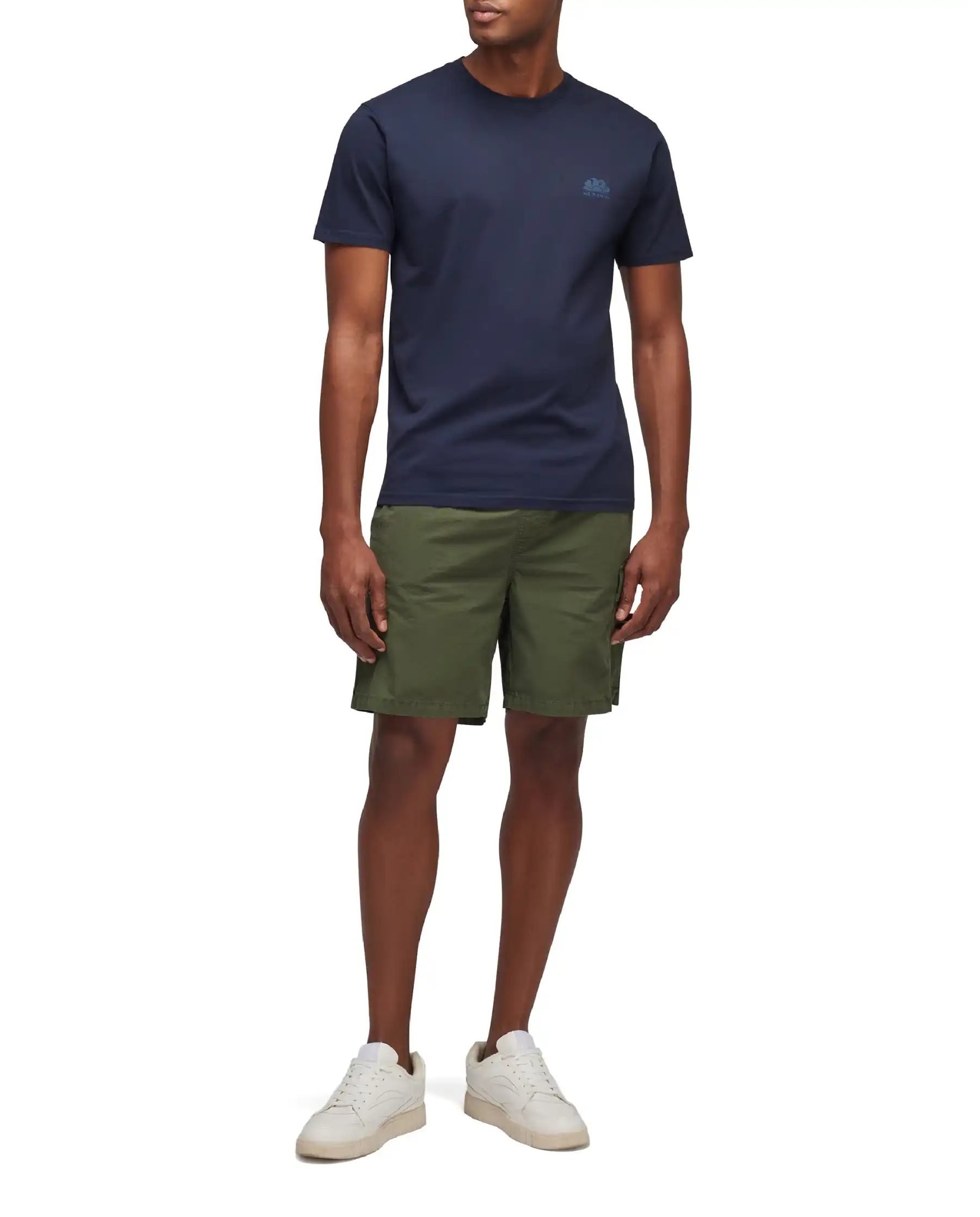 SUNDEK T-SHIRT BLU