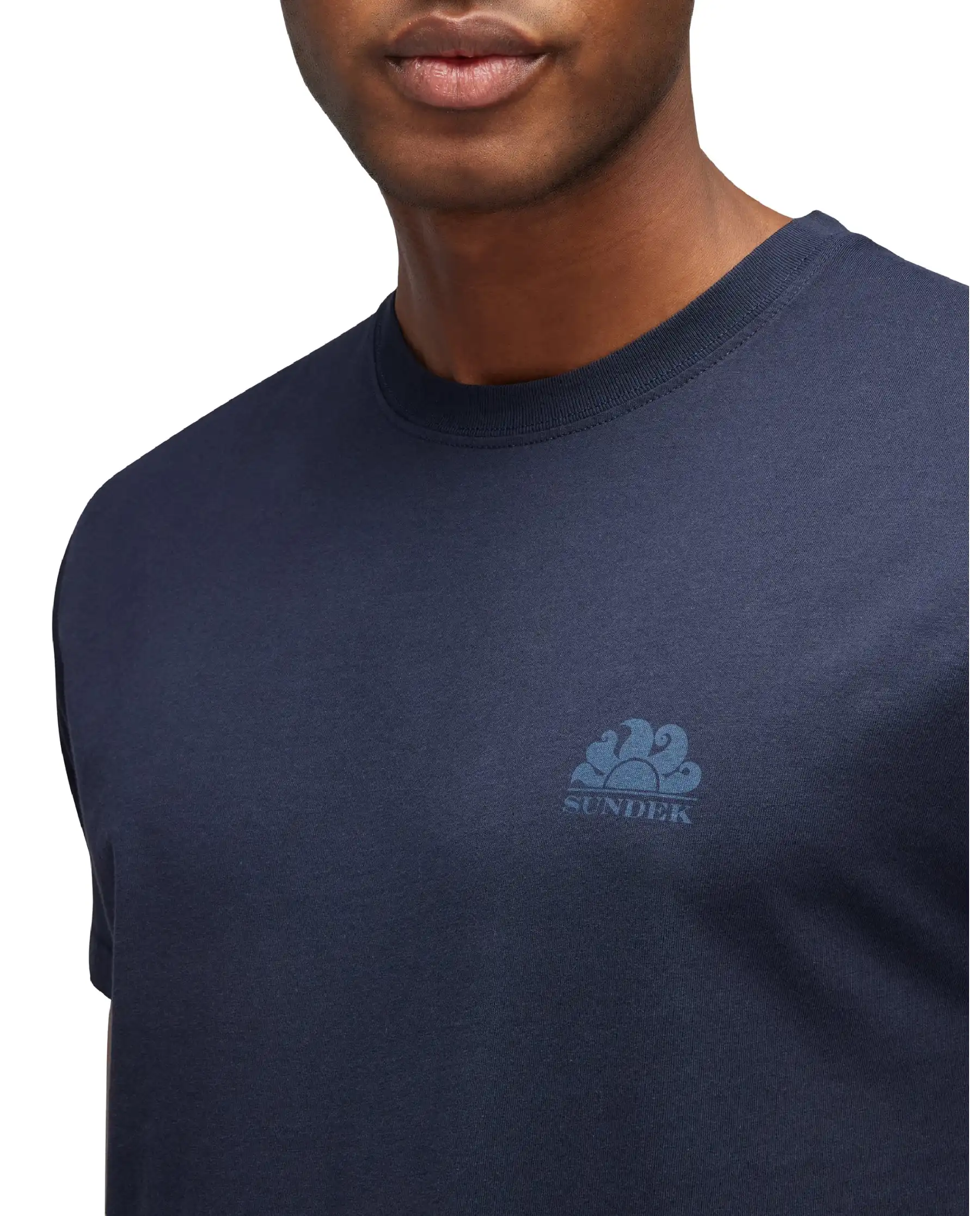 SUNDEK T-SHIRT BLU