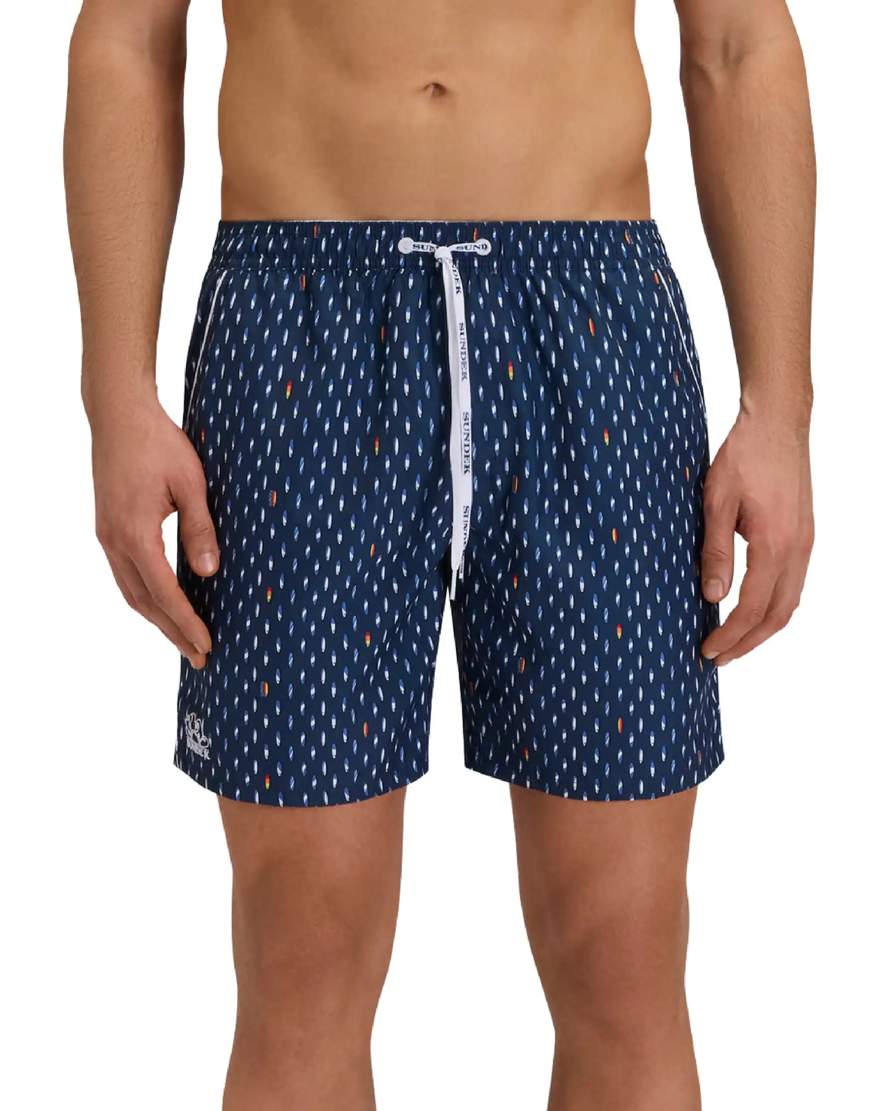 SUNDEK COSTUME PRINTED BLU