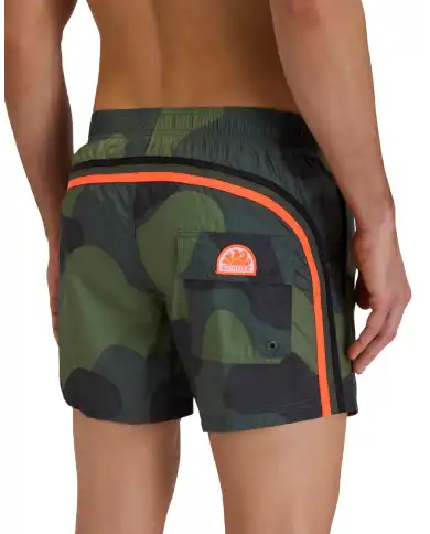 SUNDEK COSTUME VERDE MILITARE