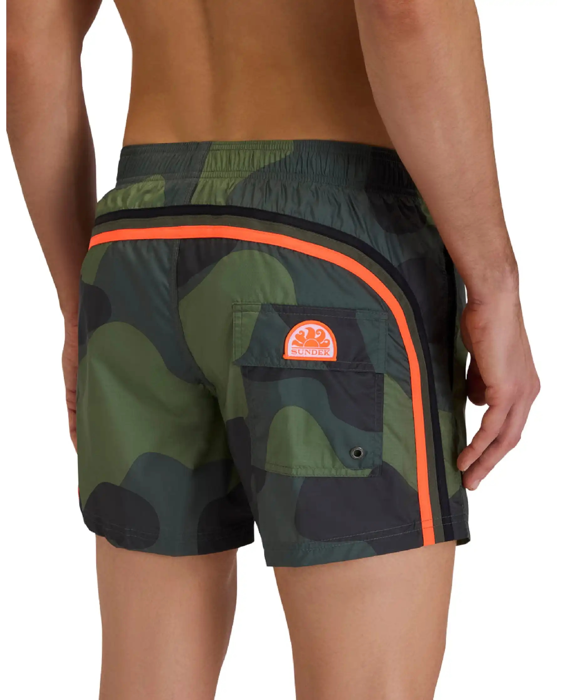 SUNDEK COSTUME VERDE MILITARE