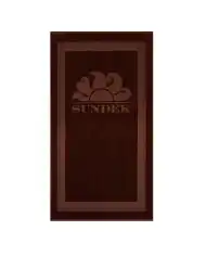 SUNDEK TELO MARE WILI JACQUARD MARRONE