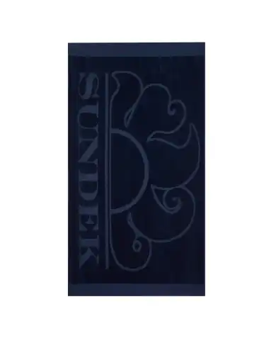 SUNDEK TELO MARE LOGO BLU