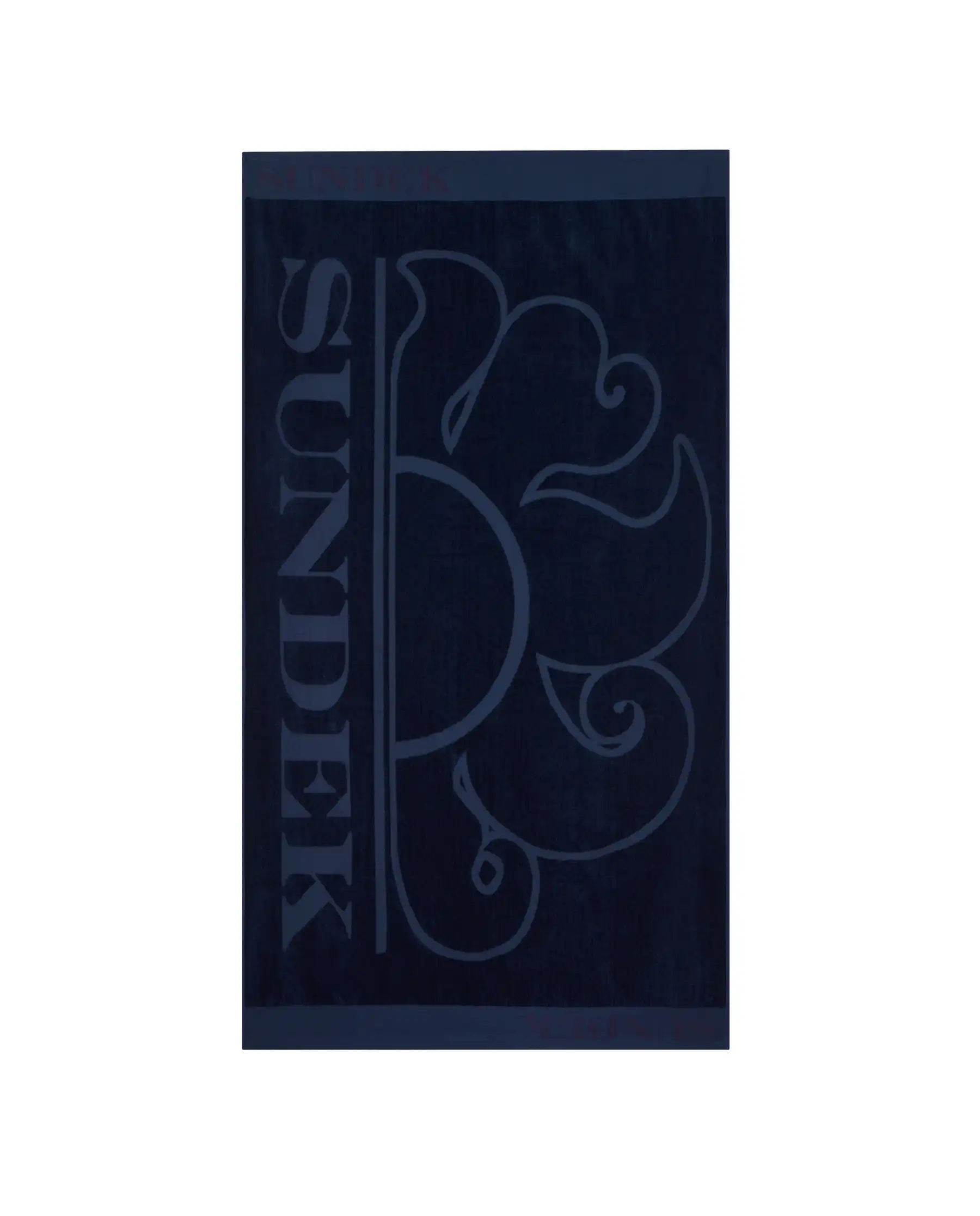 SUNDEK TELO MARE LOGO BLU