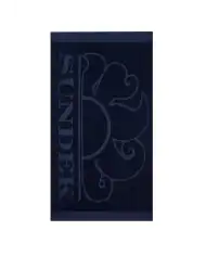 SUNDEK TELO MARE LOGO BLU
