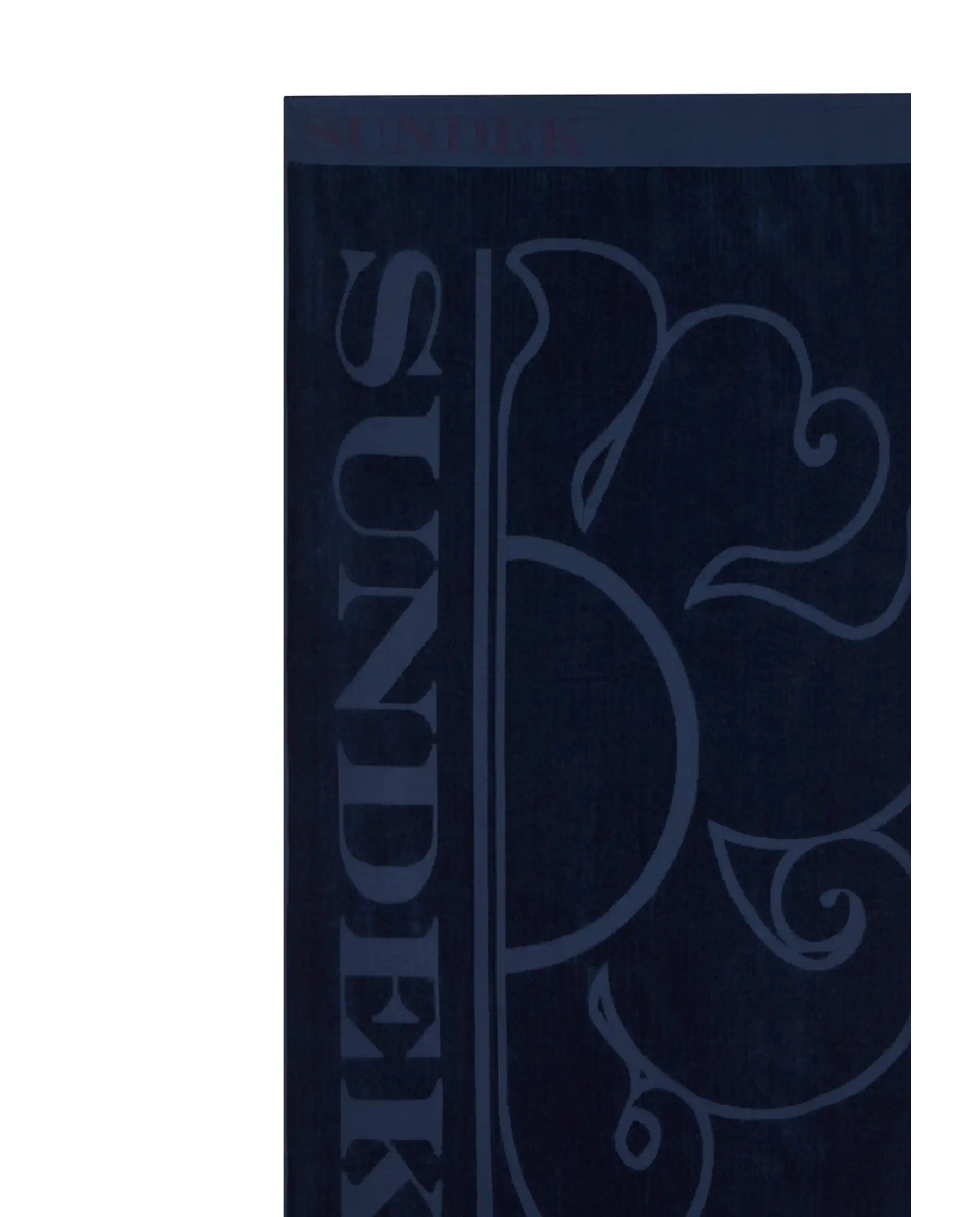SUNDEK TELO MARE LOGO BLU