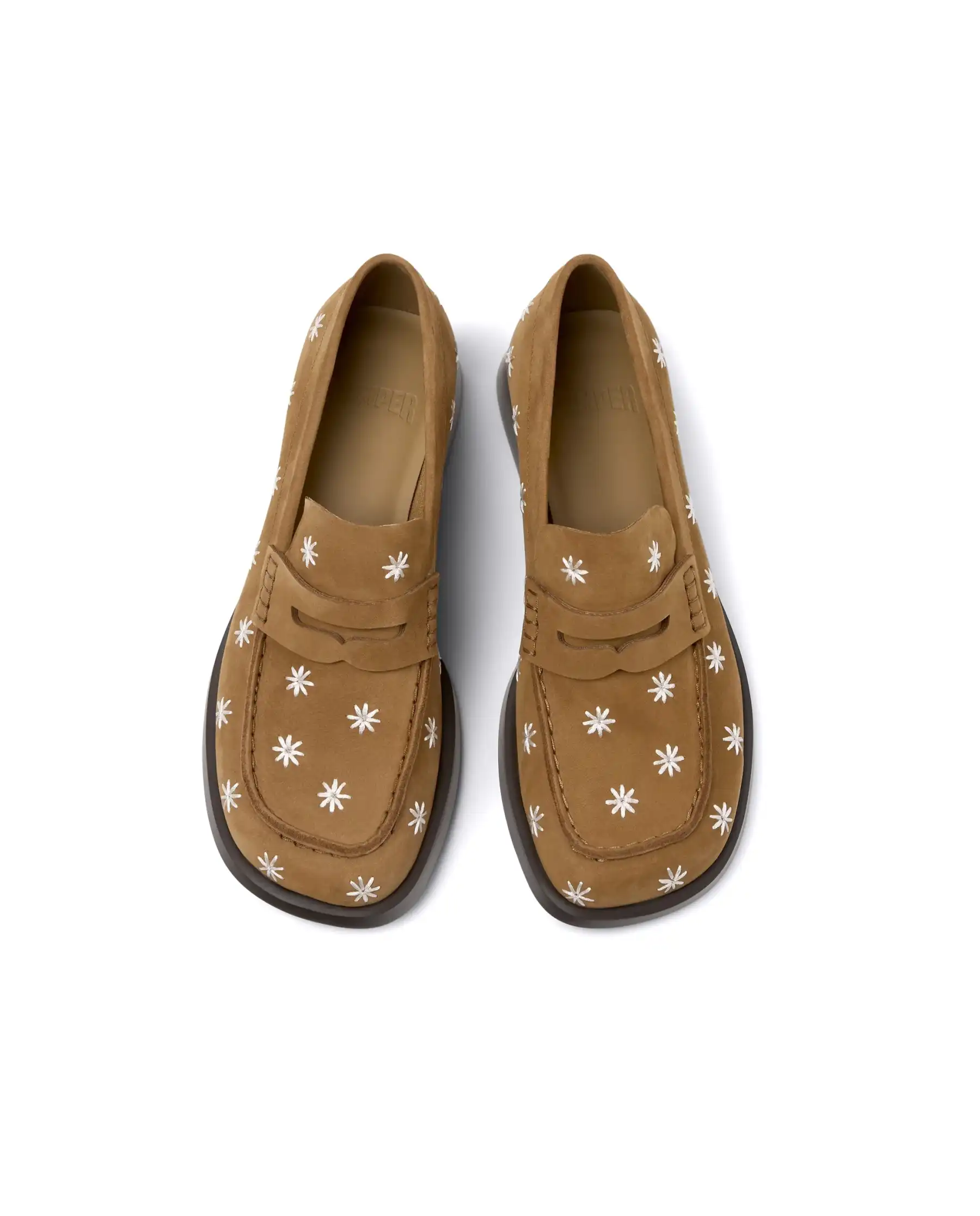 CAMPER MOCASSINI DANA CUOIO