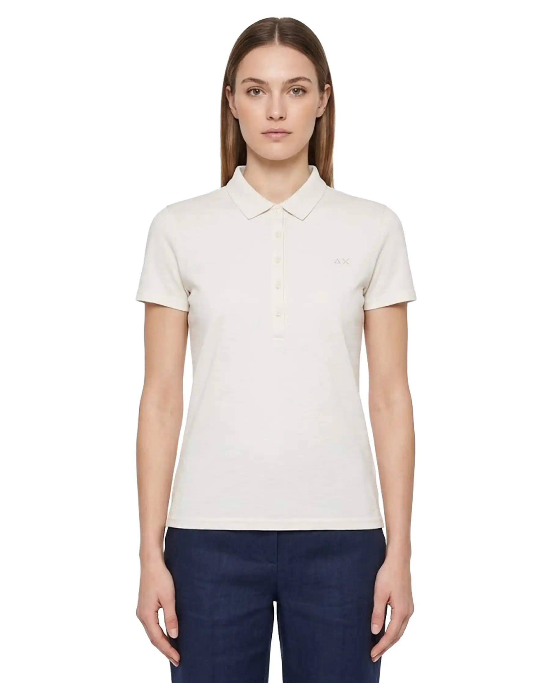 SUN 68 POLO JS SLUB PANNA