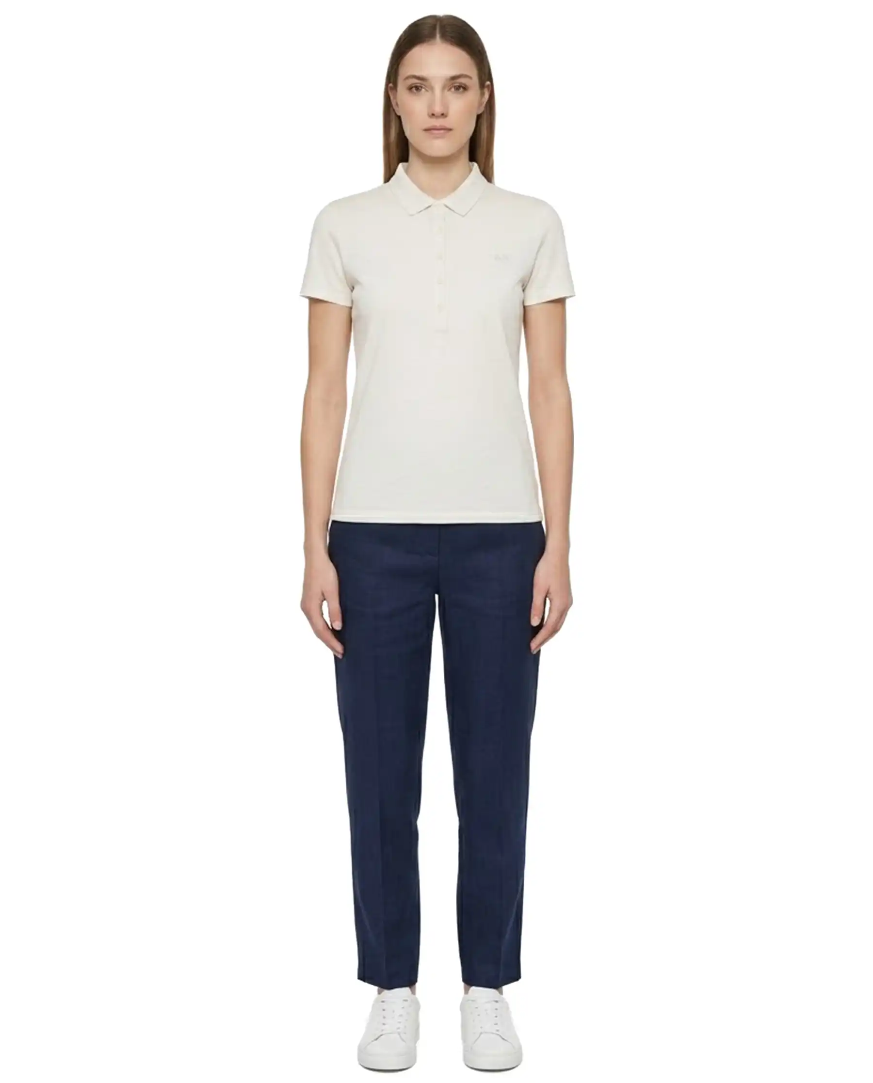 SUN 68 POLO JS SLUB PANNA