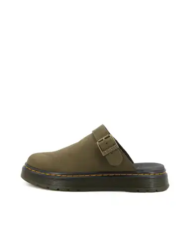 DR. MARTENS SABOT BROOKLINE MULE VERDE