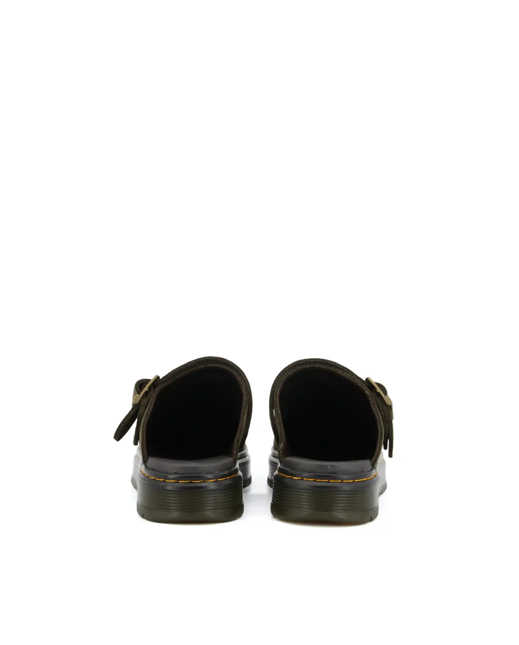 DR. MARTENS SABOT BROOKLINE MULE VERDE