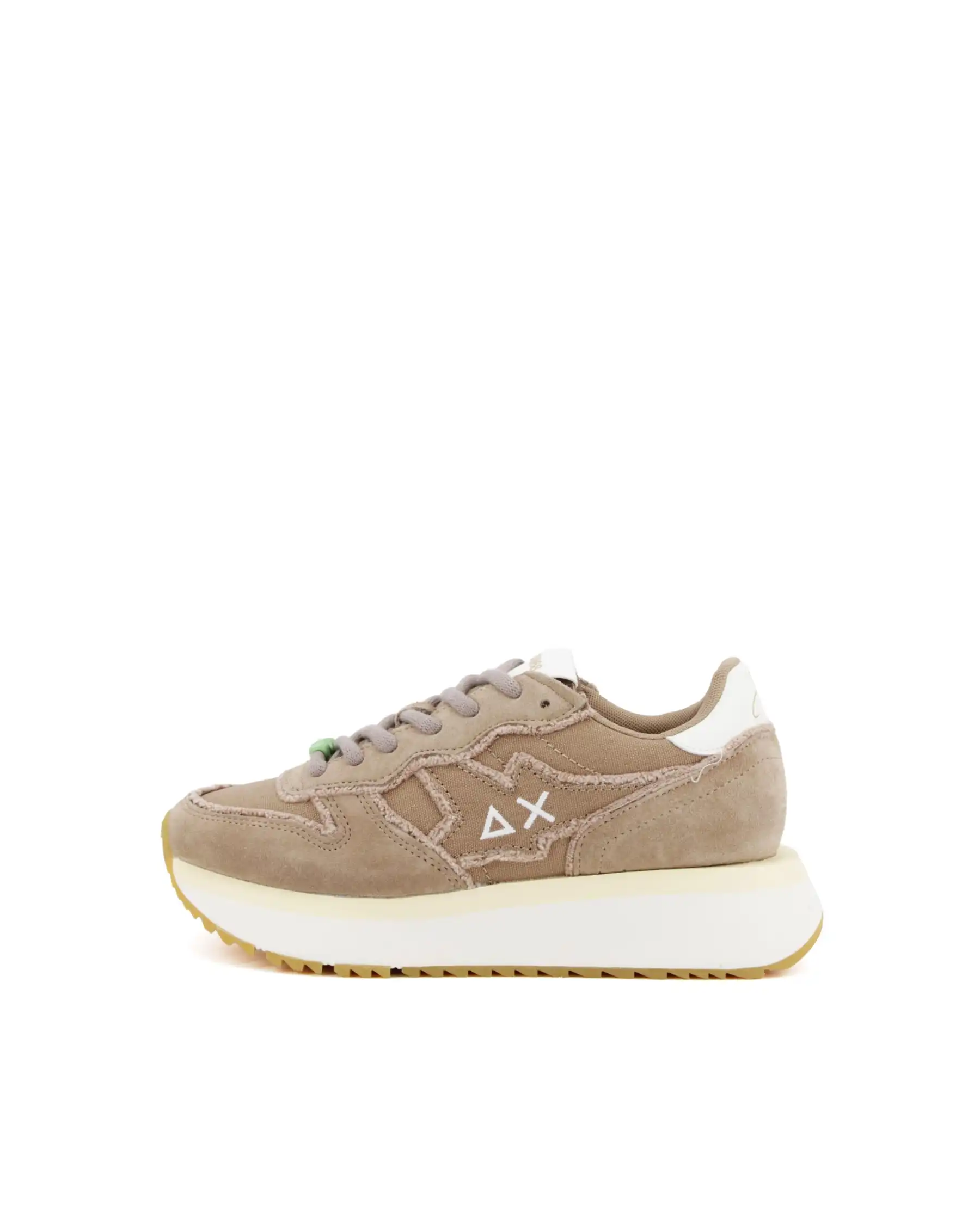 SUN 68 SNEAKERS BIG STARGIRL CAMMELLO