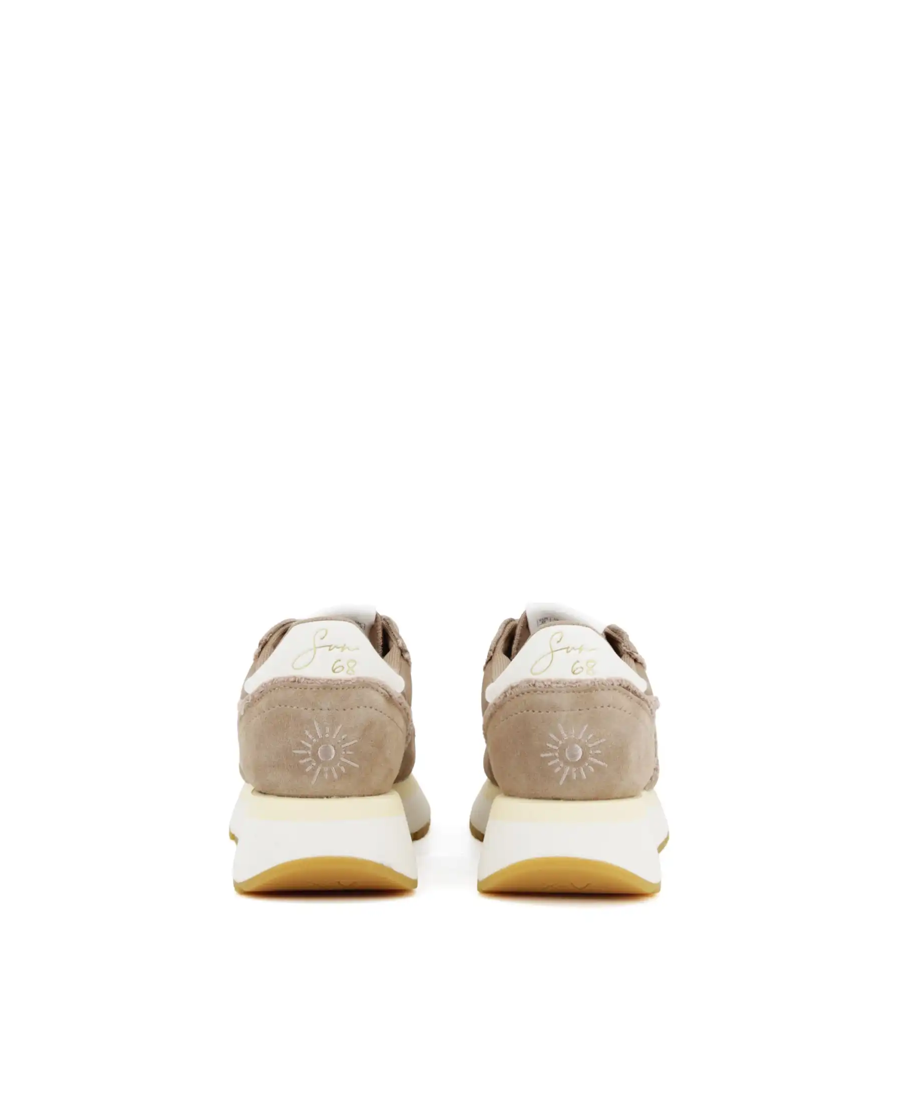 SUN 68 SNEAKERS BIG STARGIRL CAMMELLO