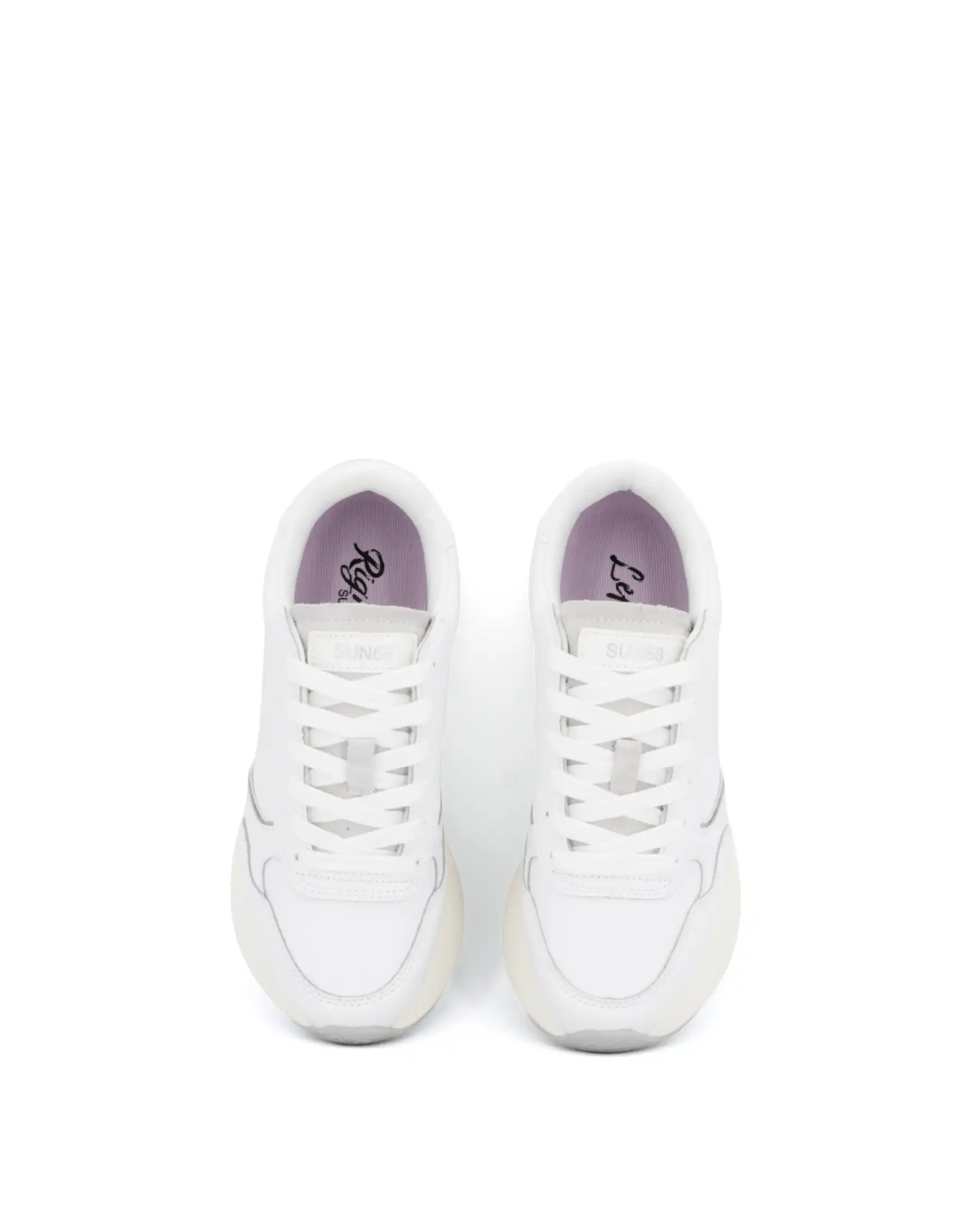 SUN 68 SNEAKERS BIG ALLY BIANCO