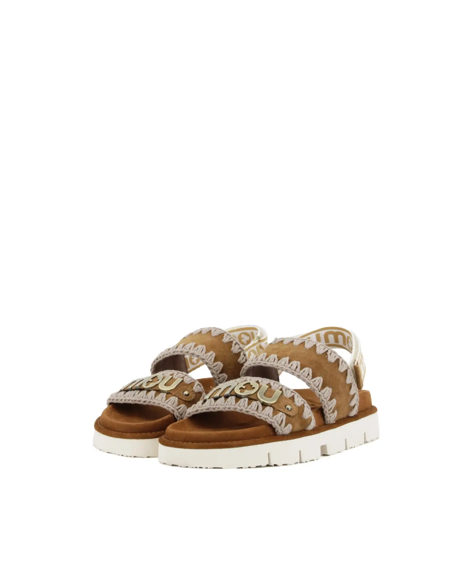 MOU SANDALI BIO MET CUOIO