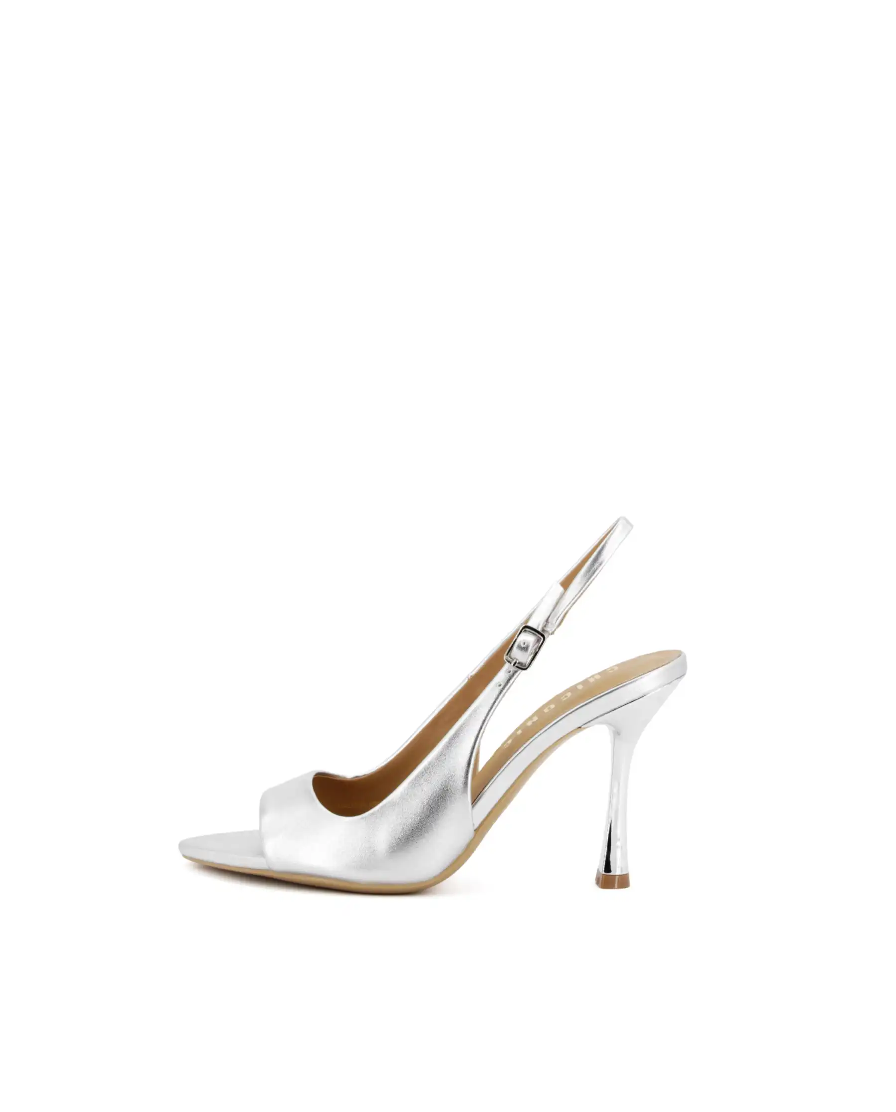 CHICONIC SLING BACK ARGENTO