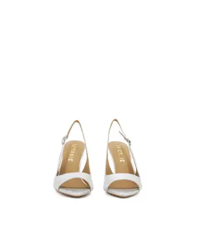 CHICONIC SLING BACK ARGENTO