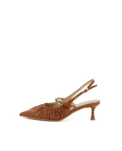 CHICONIC SLING BACK CUOIO