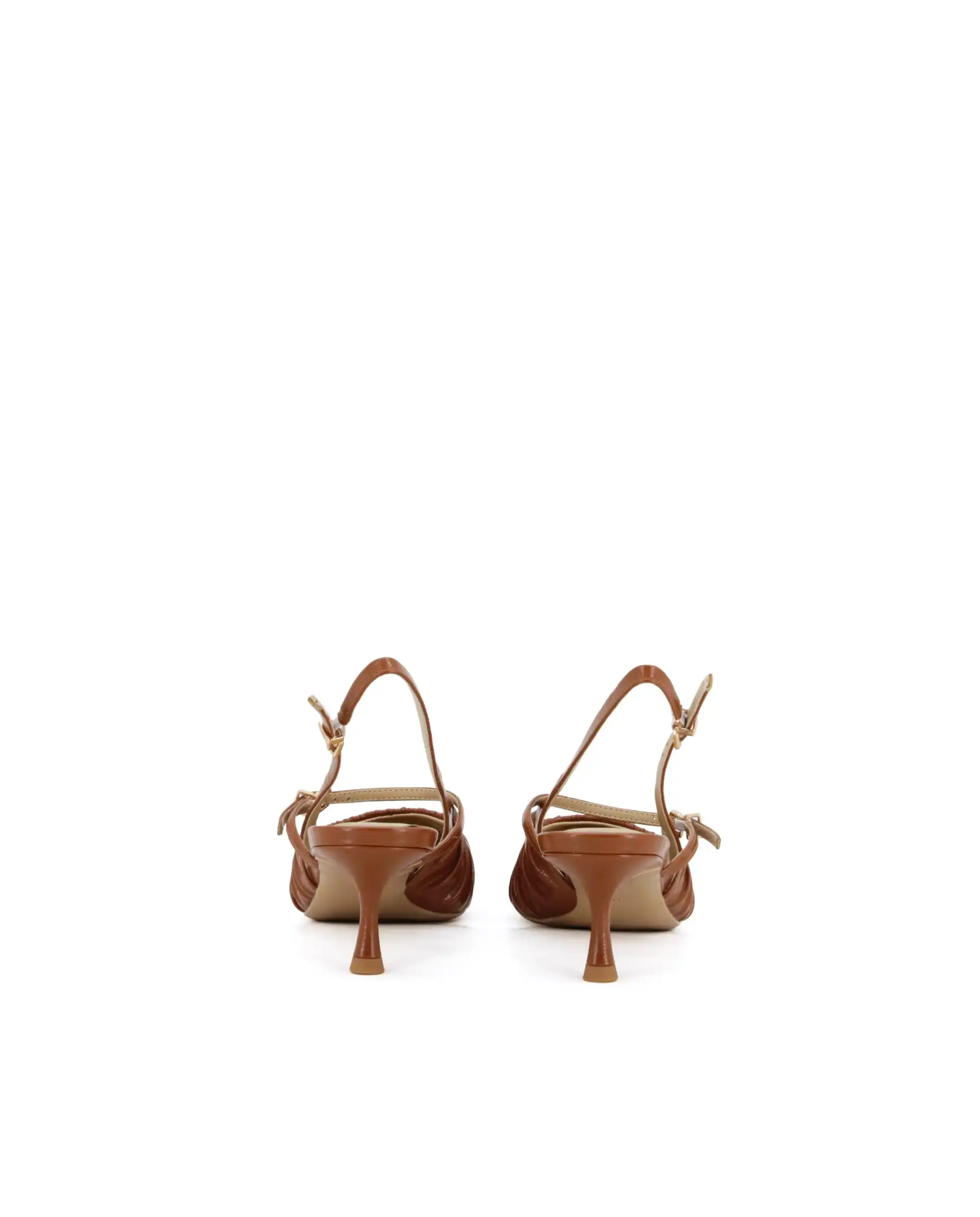 CHICONIC SLING BACK CUOIO