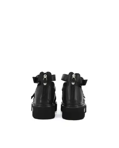 CULT SANDALI SLASH NERO