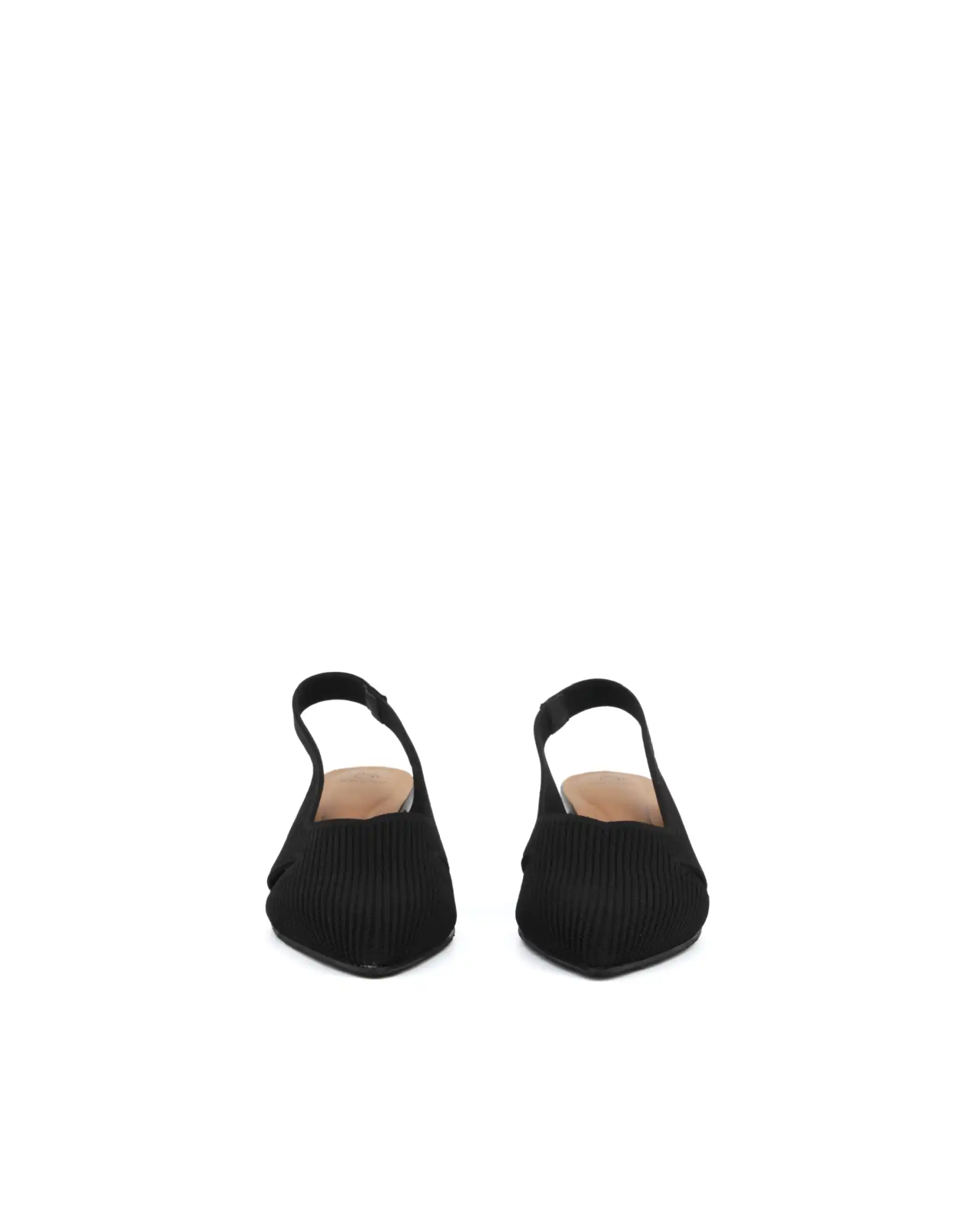 MISS ELASTIC SLING BACK REINE NERO