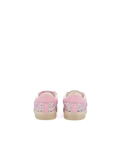 BACK 70 SNEAKERS STRASS ROSA
