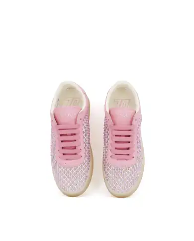BACK 70 SNEAKERS STRASS ROSA