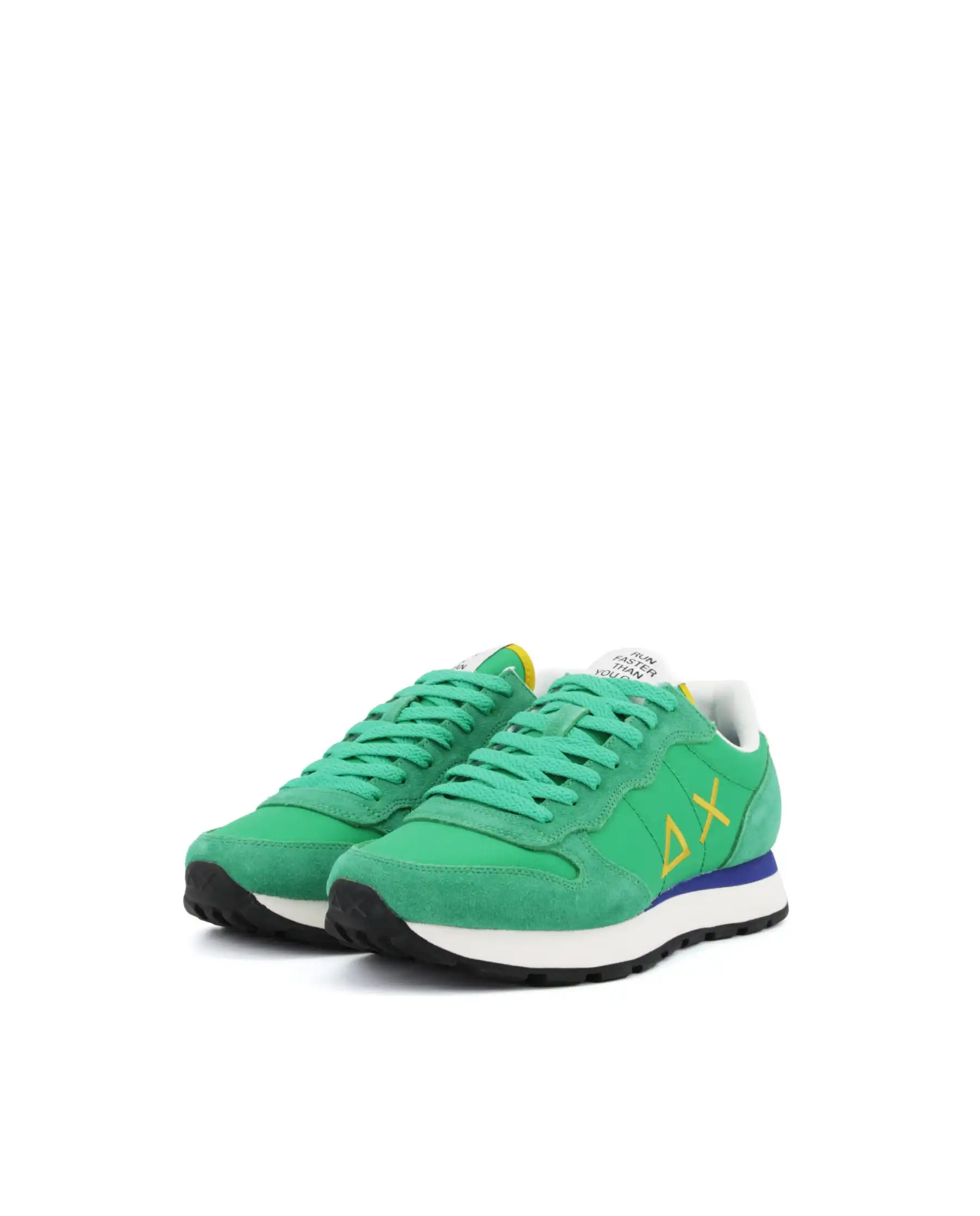 SUN 68 SNEAKERS TOM SOLID VERDE