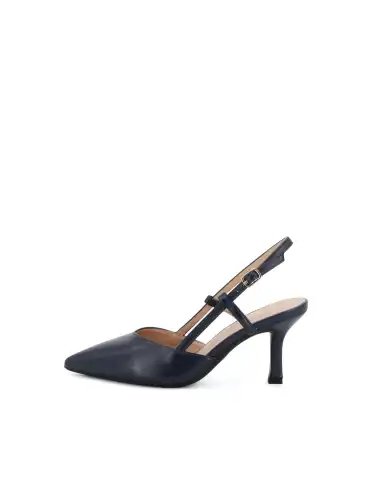 CLAUD•V SLING BACK BLU