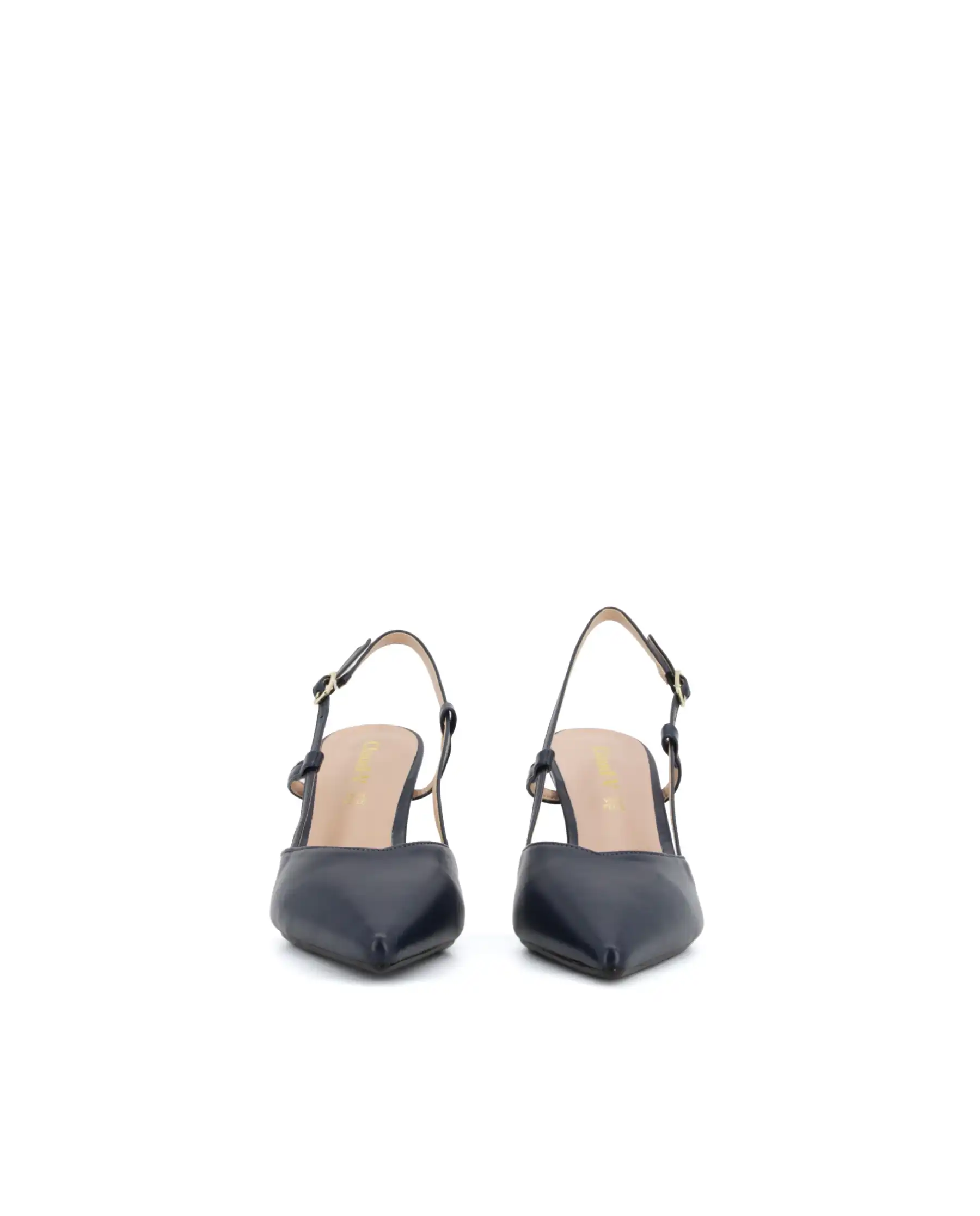 CLAUD•V SLING BACK BLU