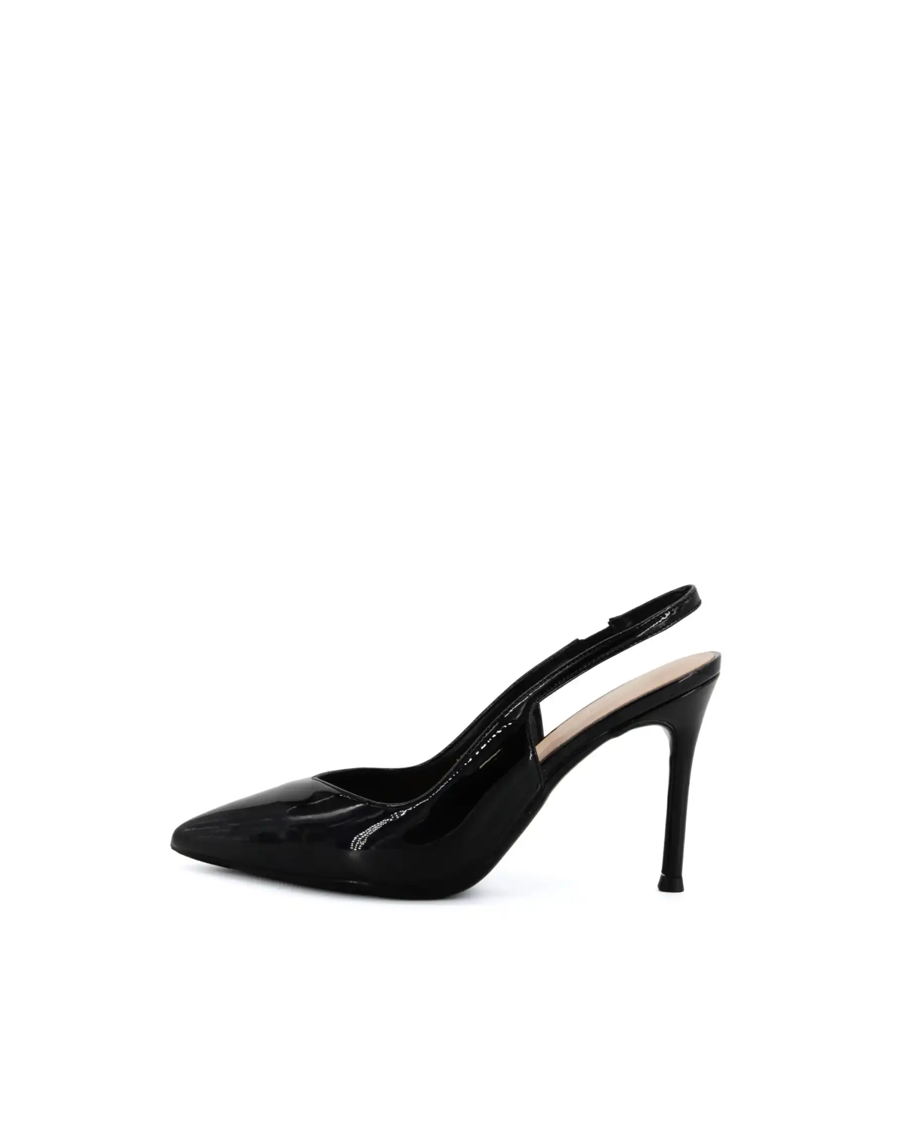 CLAUD•V SLING BACK NERO