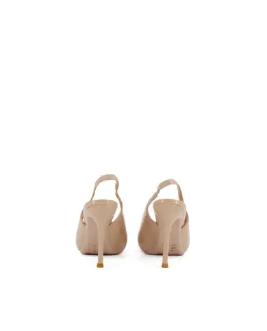 CLAUD•V SLING BACK BEIGE