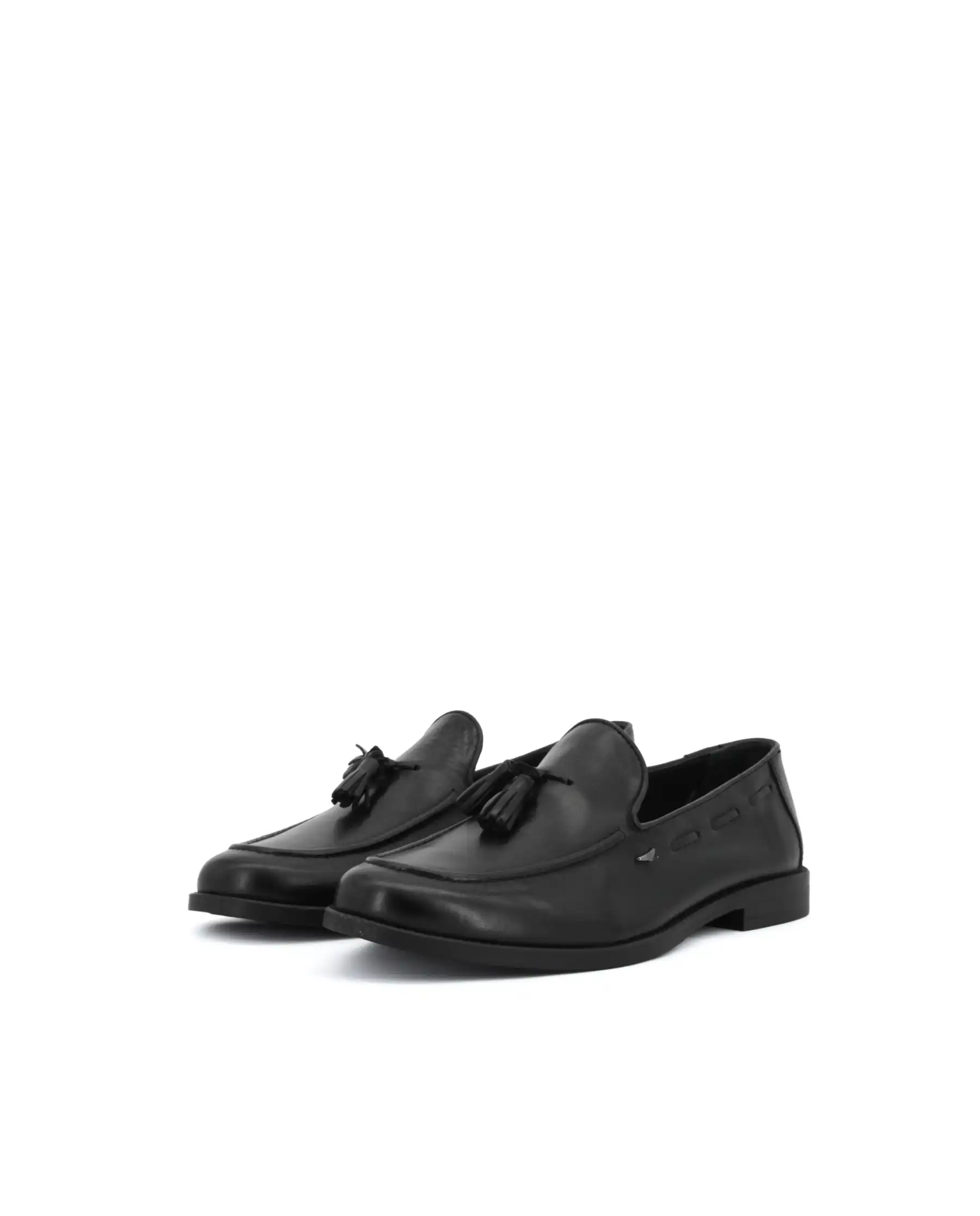 GUARDIANI MOCASSINI ELIO TASSEL NERO