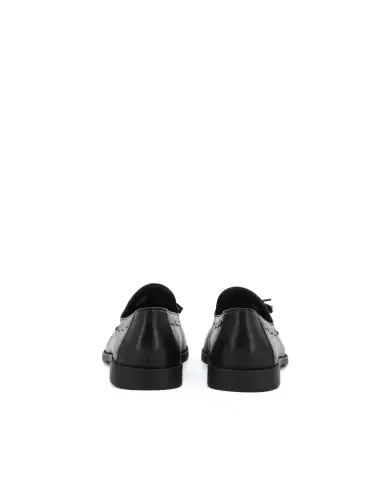 GUARDIANI MOCASSINI ELIO TASSEL NERO