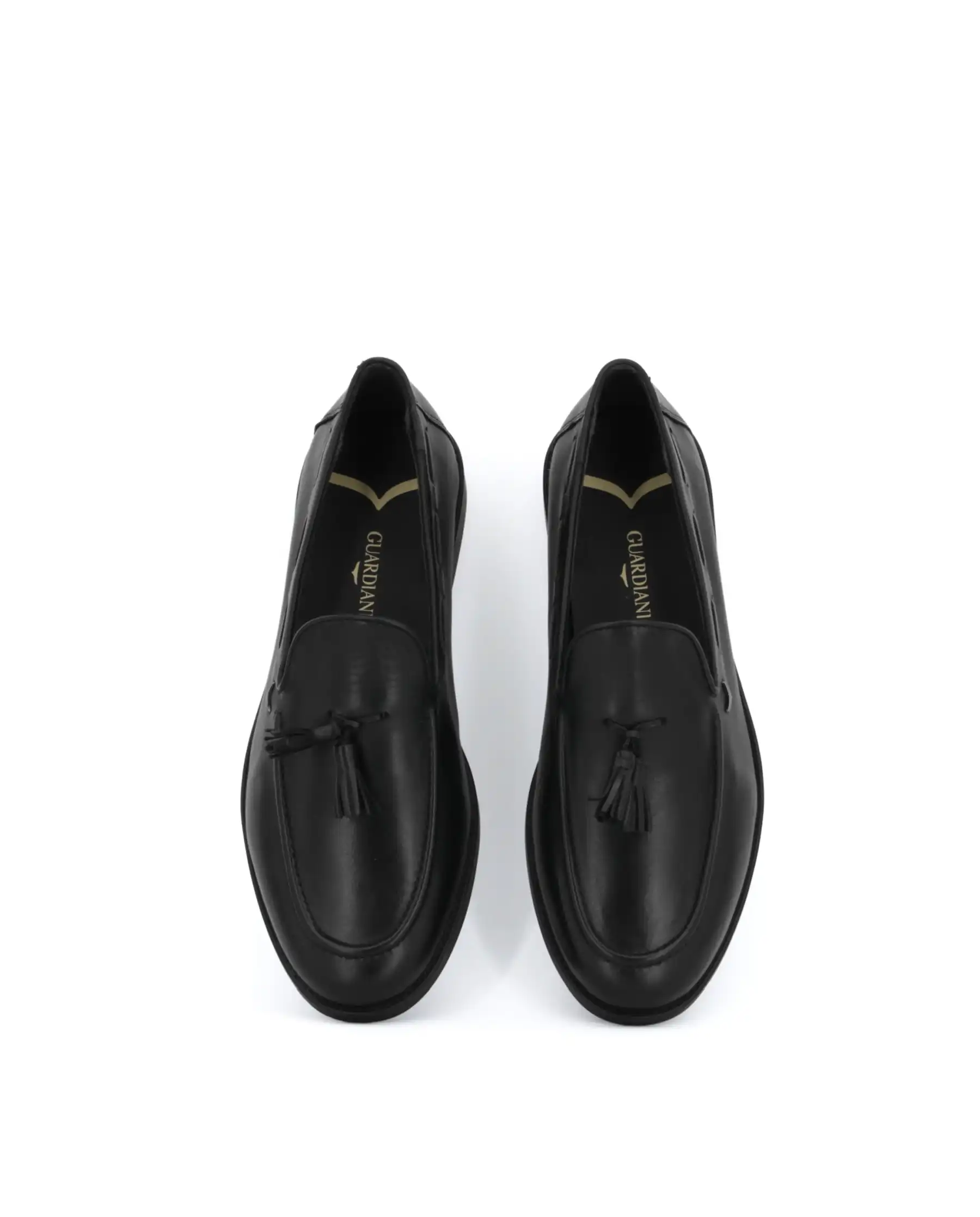 GUARDIANI MOCASSINI ELIO TASSEL NERO